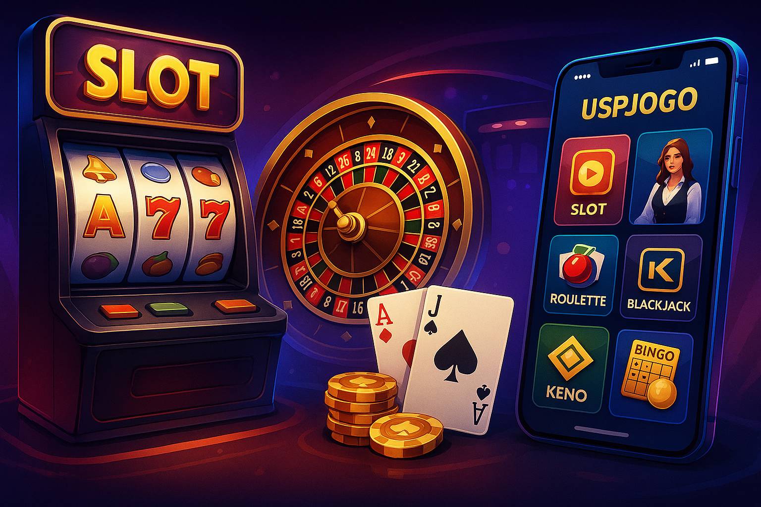Jogos de cassino online inovadores e emocionantes na USPJOGO