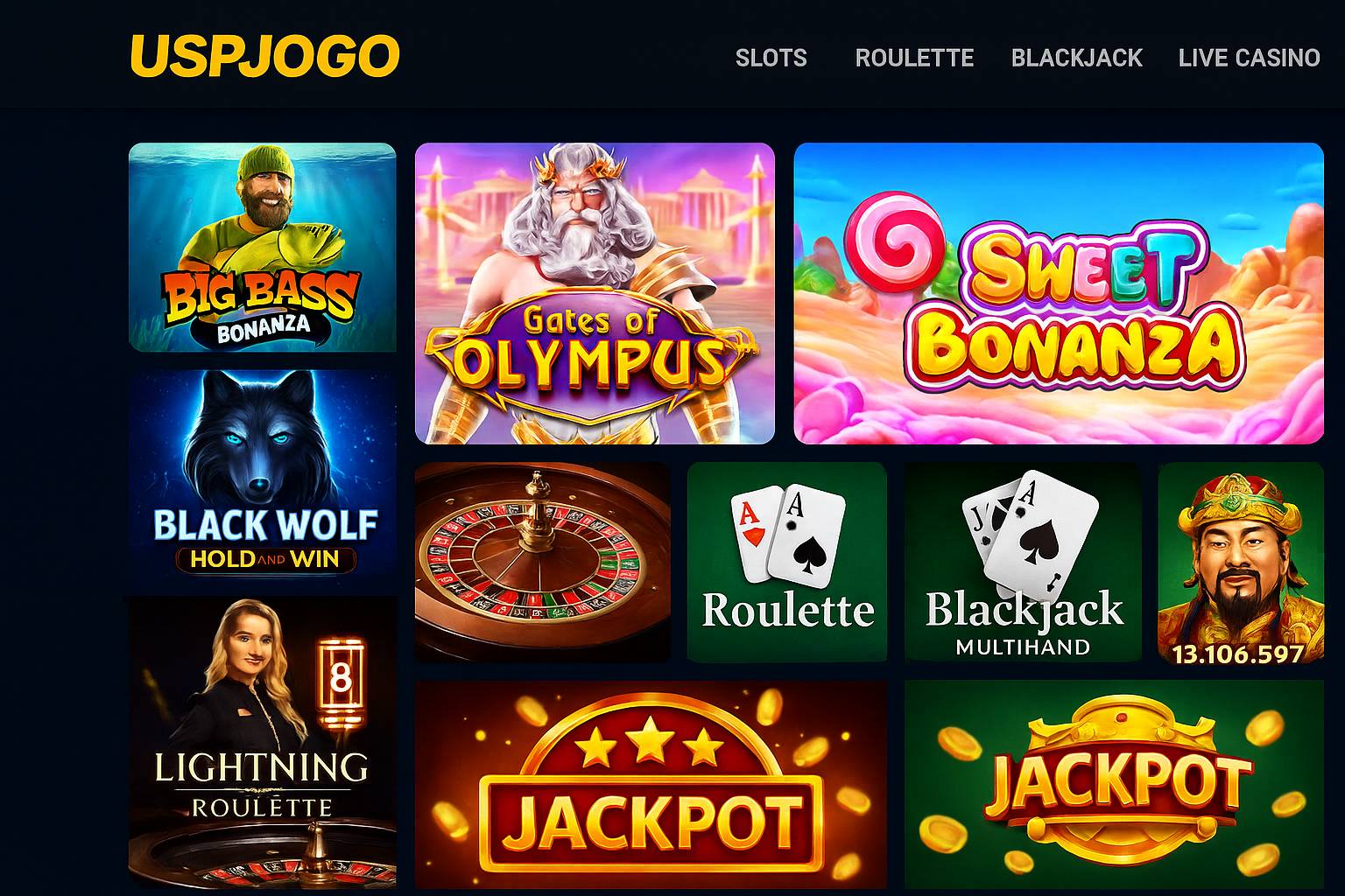 Jogos de cassino online USPJOGO