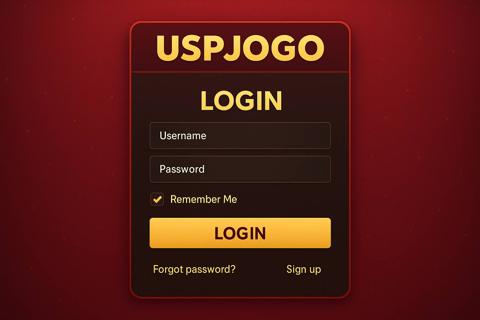 Login no Cassino USPJOGO